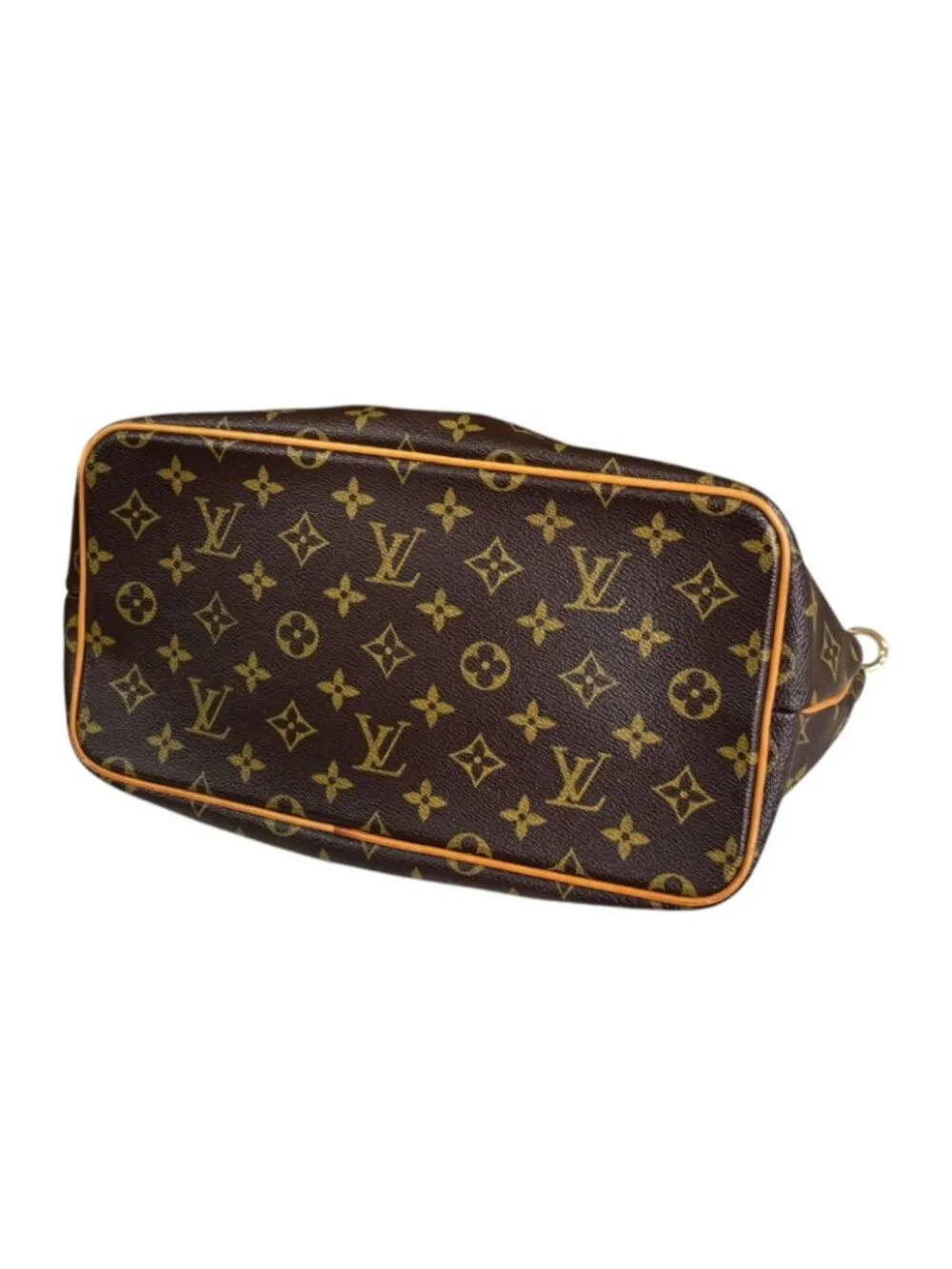 Louis Vuitton Palermo PM Monogram Shoulder Bag Canvas Brown